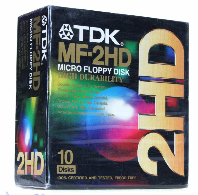 TDK-MF2HD-Disquette-Pré-formatée-MS-DOS-3,5-pouces